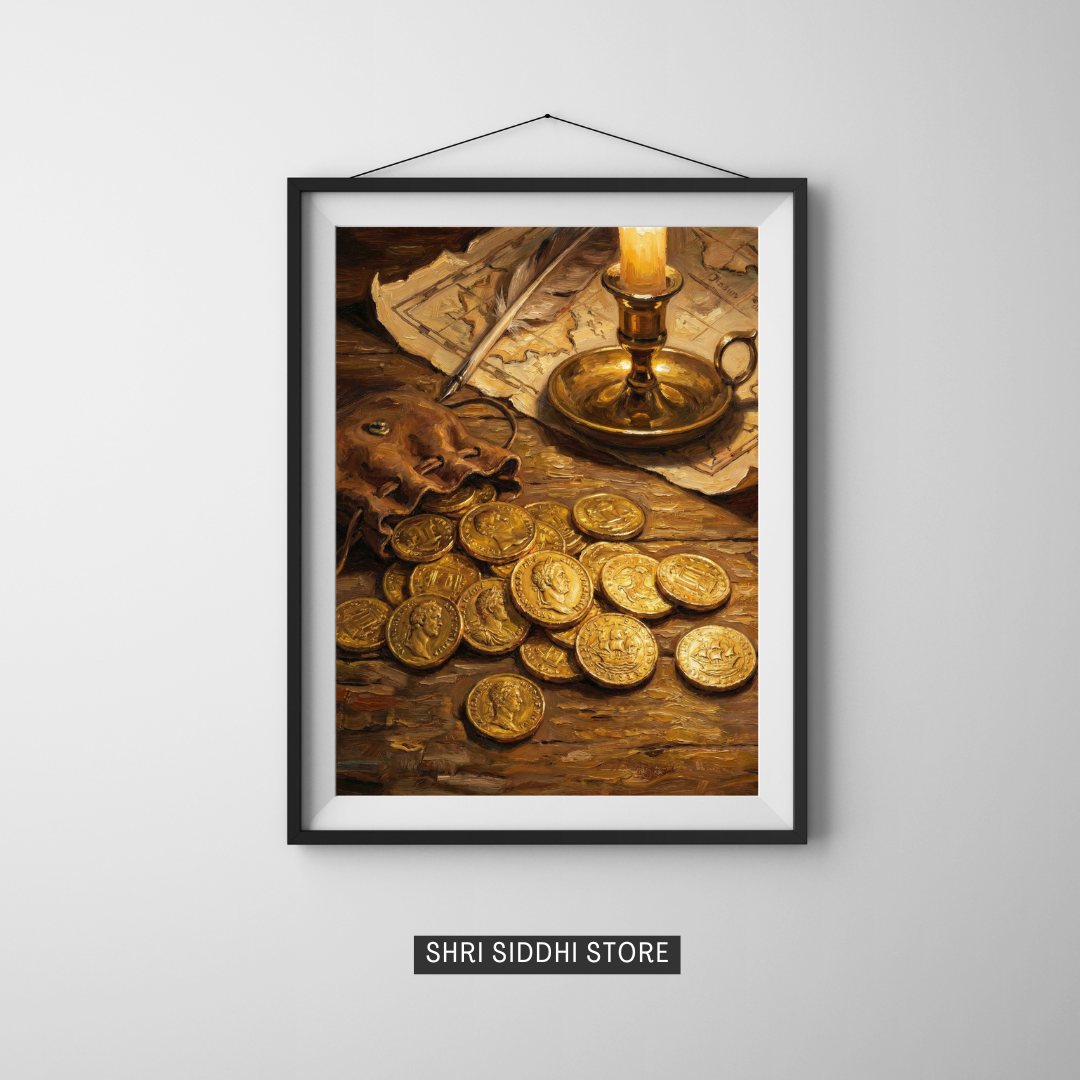Gold Coins Poster